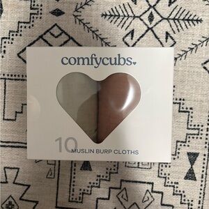 Comfy Cubs Muslin Burp Cloths